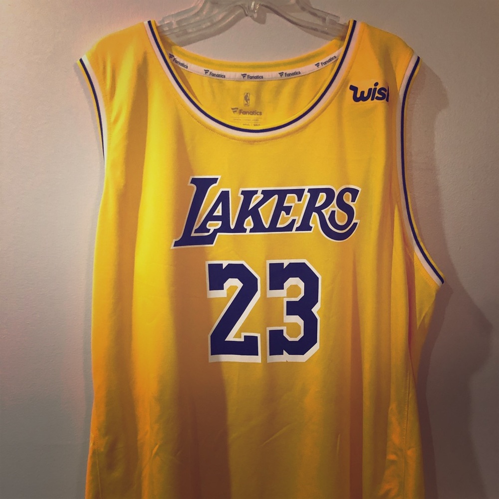 3xl Fanatics Lebron James Lakers Jersey.